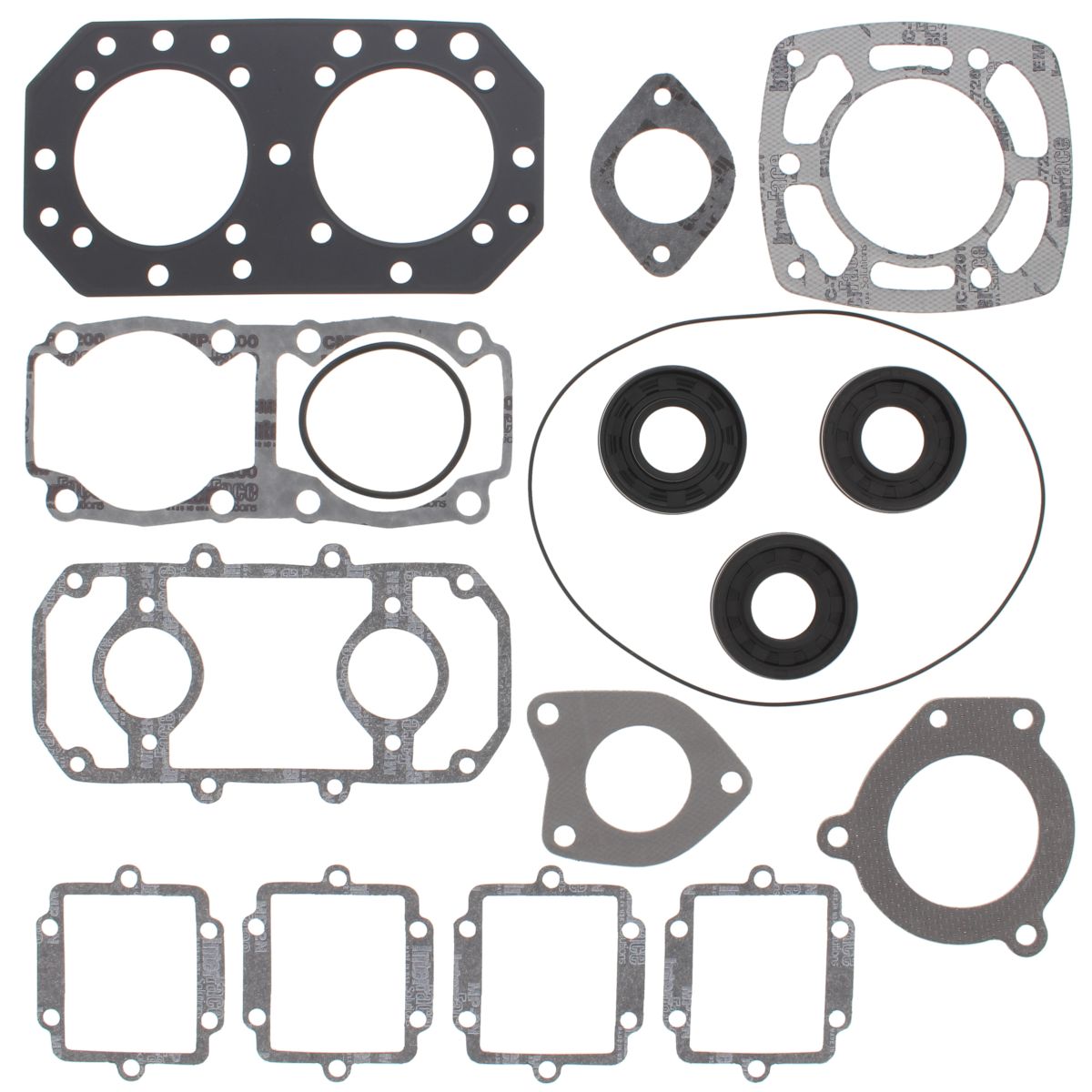 Complete gasket set with oil seal WINDEROSA 611402