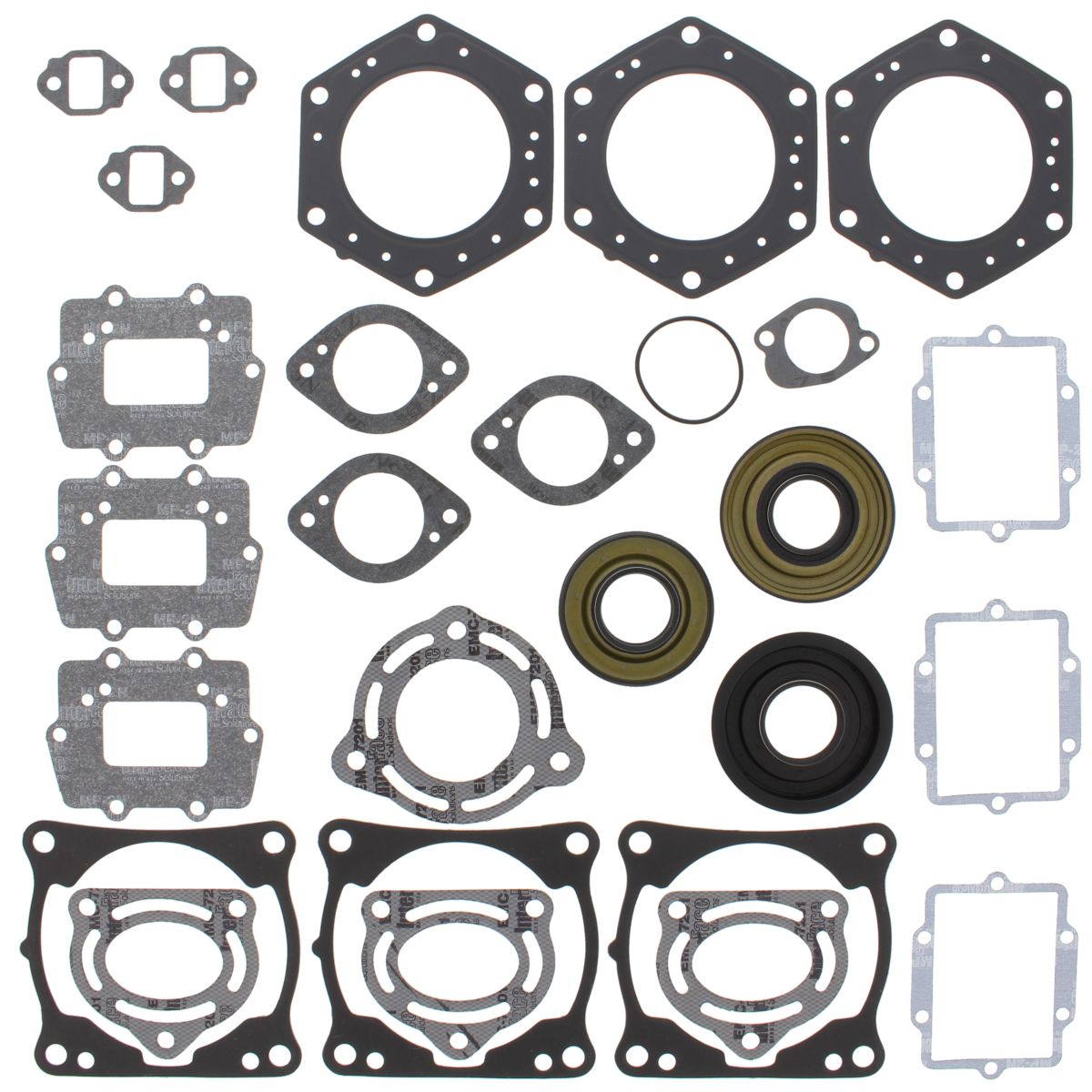 Complete gasket set with oil seal WINDEROSA 611410