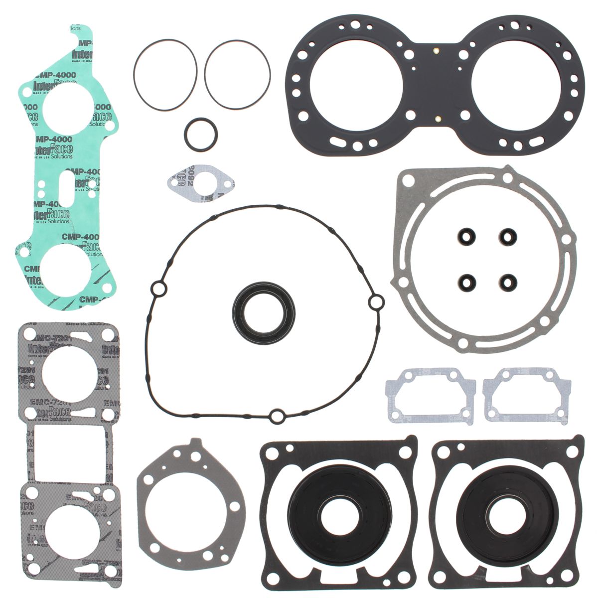Complete gasket set with oil seal WINDEROSA 611607