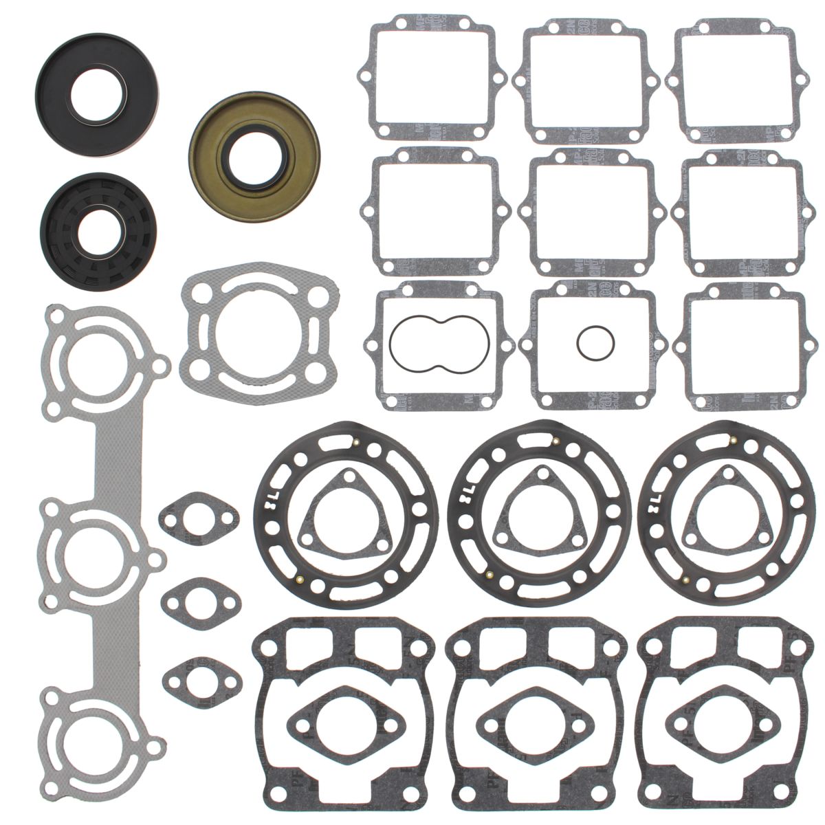 Complete gasket set with oil seal WINDEROSA 611803