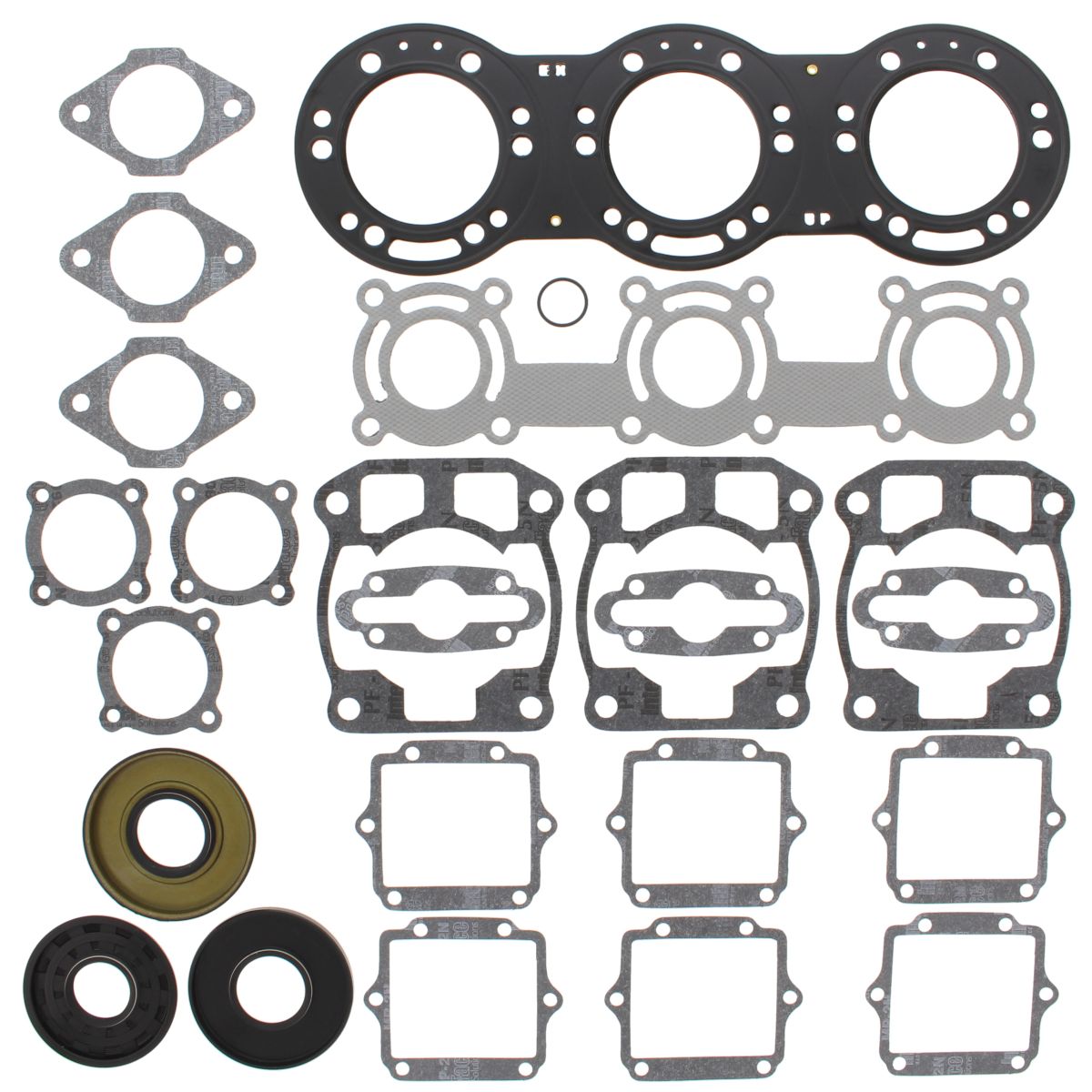 Complete gasket set with oil seal WINDEROSA 611810