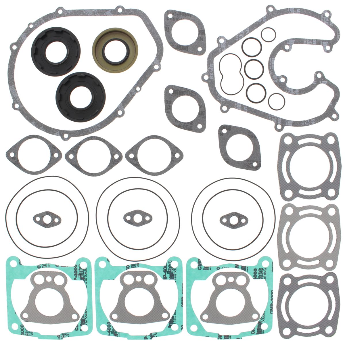 Complete gasket set with oil seal WINDEROSA 611812