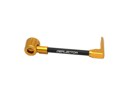 Lever guard ACCOSSATO DE001 with black hose and joint right, aluminium