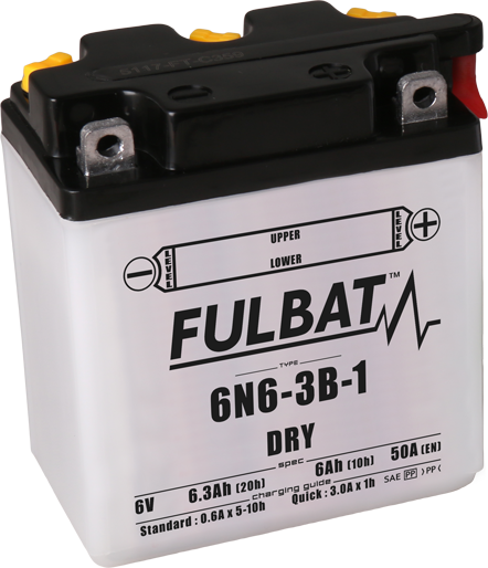 Konvencionalni akumulatori (incl.acid pack) FULBAT 6N6-3B-1 Acid pack included