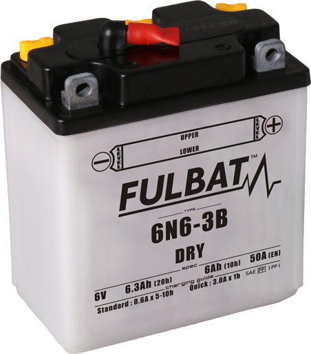 Konvencionalni akumulatori (incl.acid pack) FULBAT 6N6-3B Acid pack included