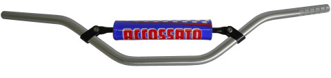 Handlebar ACCOSSATO aluminium, 22 mm silver