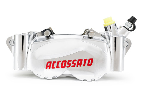 Radial Billet 2-piece Caliper ACCOSSATO PZ012 - distance 108 mm Piston in aluminium