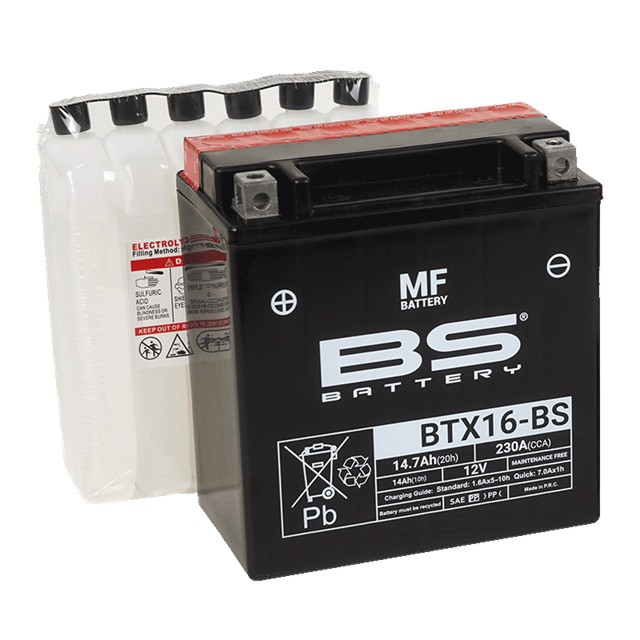 Akumulatori bez održavanja BS-BATTERY BTX16-BS (YTX16-BS)