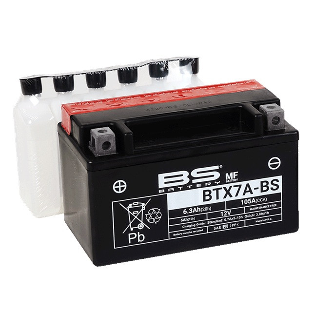 Akumulatori bez održavanja BS-BATTERY BTX7A-BS (YTX7A-BS)