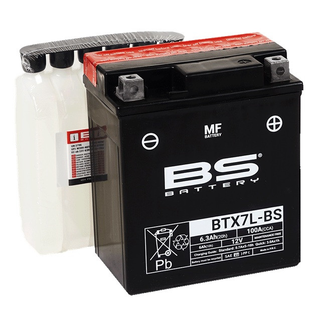 Akumulatori bez održavanja BS-BATTERY BTX7L-BS (YTX7L-BS)