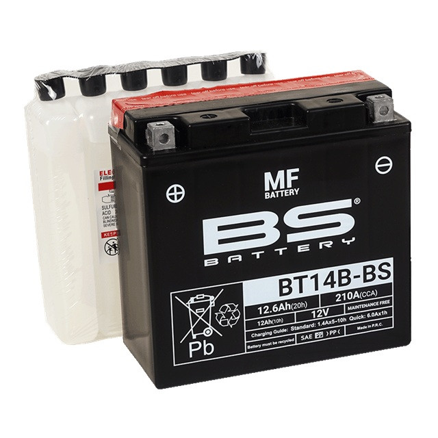 Akumulatori bez održavanja BS-BATTERY BT14B-BS (YT14B-BS)