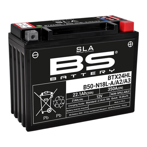 Tvorničko aktiviran akumulator BS-BATTERY B50N18L-A (FA) (Y50N18L-A (FA)) SLA