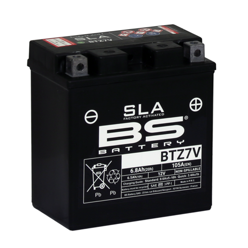 Tvorničko aktiviran akumulator BS-BATTERY BTZ7V ( FA) SLA