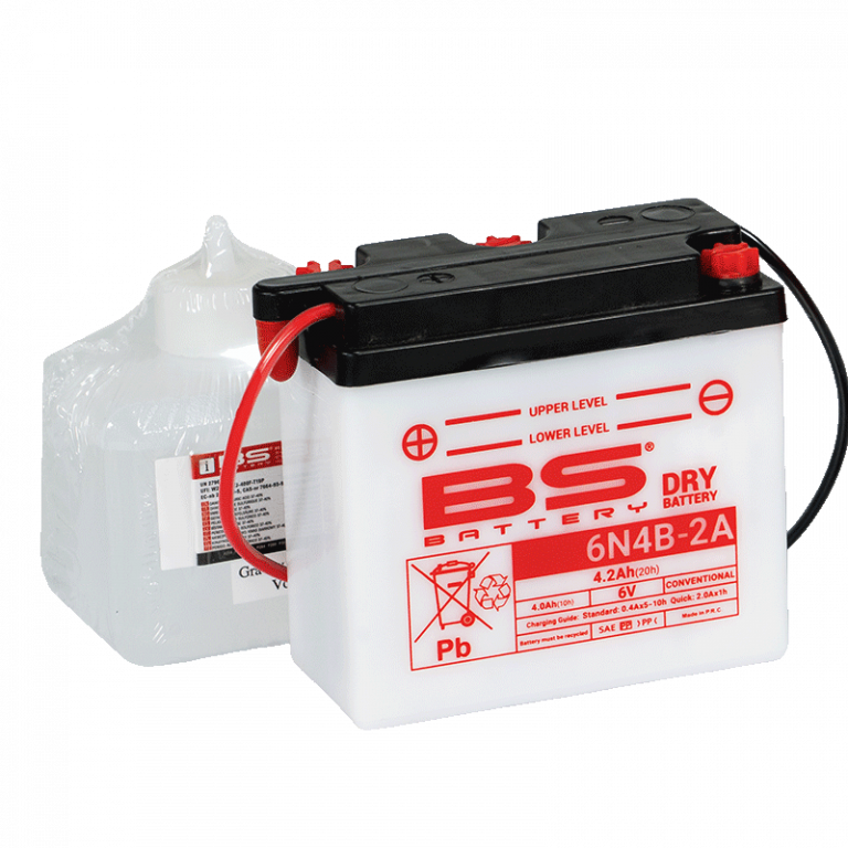 Konvencionalni akumulatori (incl.acid pack) BS-BATTERY 6N4B-2A Acid pack included