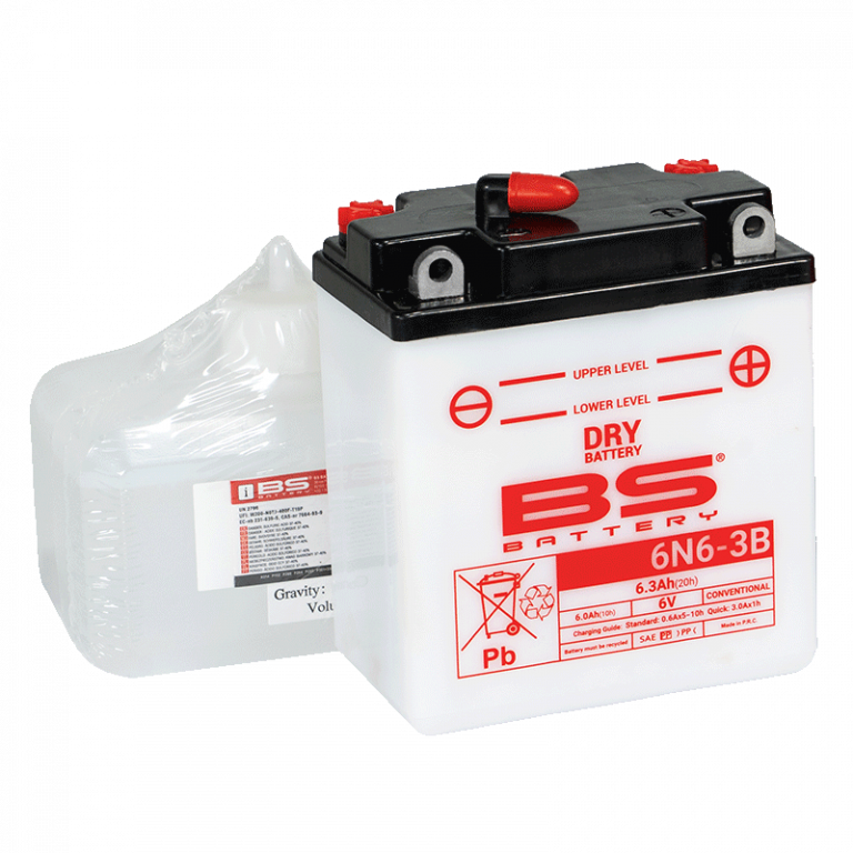 Konvencionalni akumulatori (incl.acid pack) BS-BATTERY 6N6-3B Acid pack included