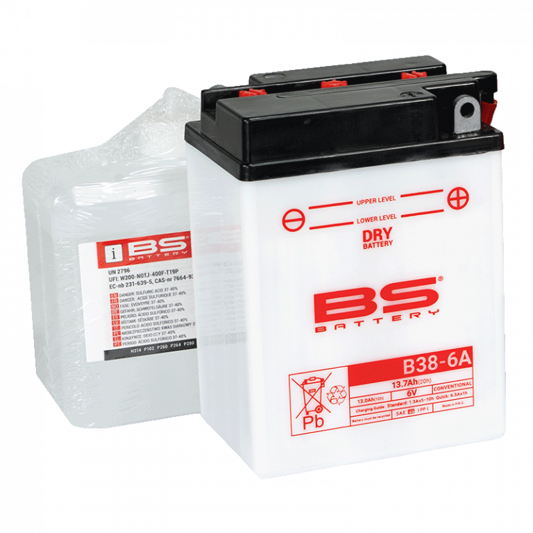 Konvencionalni akumulatori (incl.acid pack) BS-BATTERY B38-6A  (Y38-6A ) Acid pack included