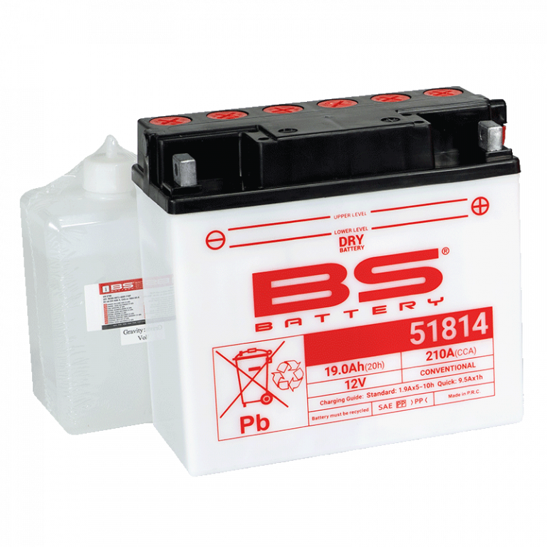 Konvencionalni akumulatori (incl.acid pack) BS-BATTERY BS51814 (12C16A-3B) Acid pack included