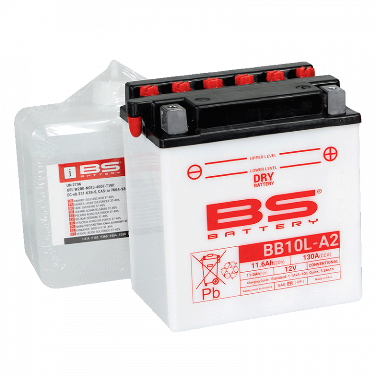 Konvencionalni akumulatori (incl.acid pack) BS-BATTERY BB10L-A2 (YB10L-A2) Acid pack included