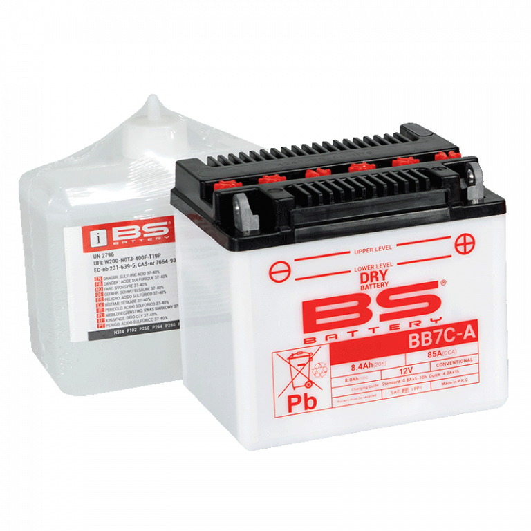 Konvencionalni akumulatori (incl.acid pack) BS-BATTERY BB7C-A (YB7C-A) Acid pack included