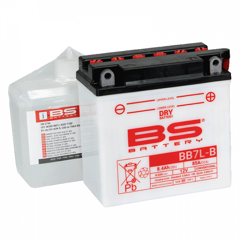 Konvencionalni akumulatori (incl.acid pack) BS-BATTERY BB7L-B Acid pack included
