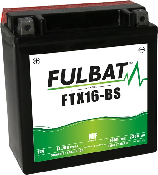 Akumulatori bez održavanja FULBAT FTX16-BS (YTX16-BS)