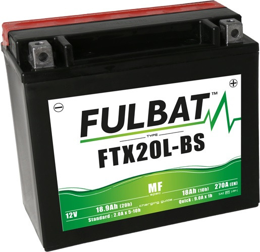Akumulatori bez održavanja FULBAT FTX20L-BS (YTX20L-BS)