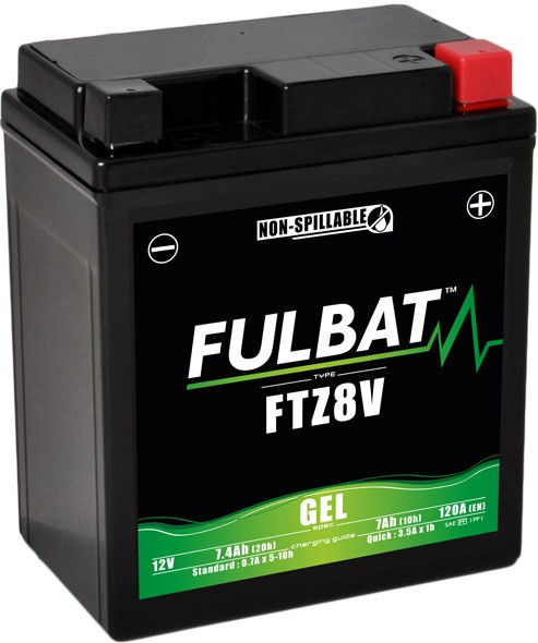 Gel battery FULBAT FTZ8V (YTZ8V)