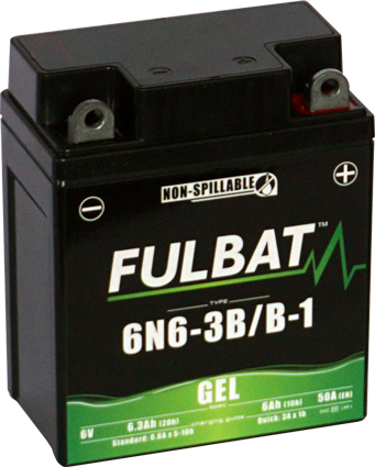 Gel battery FULBAT 6N6-3B/B-1 GEL