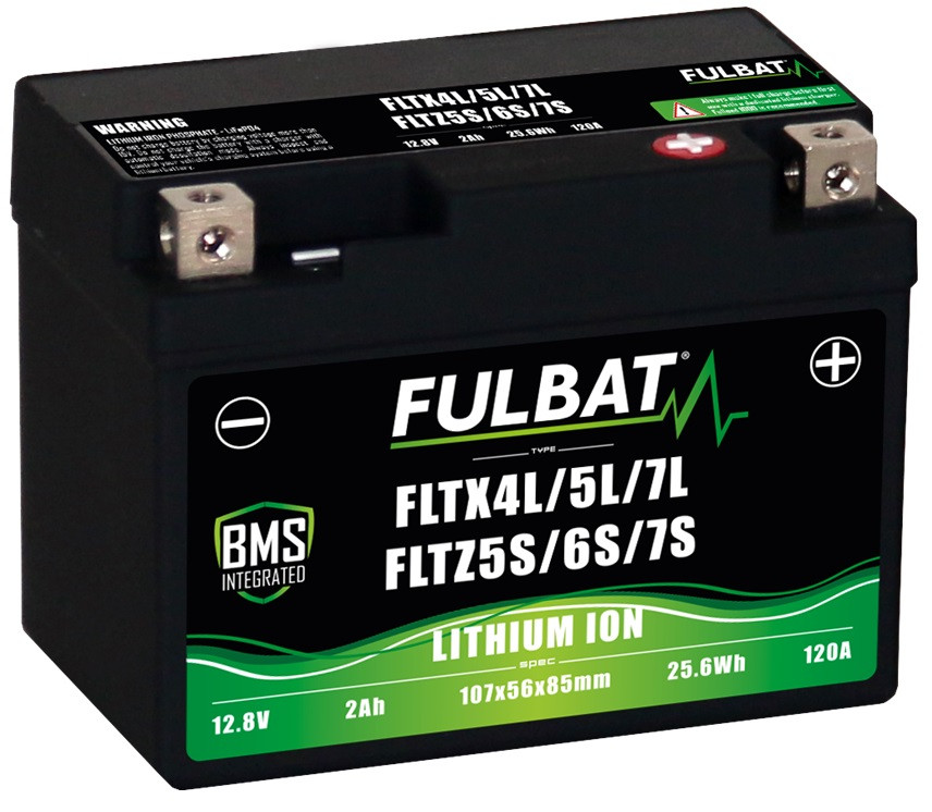 Lithium battery FULBAT FLTX4L/5L/7L - FLTZ5S/6S/7S