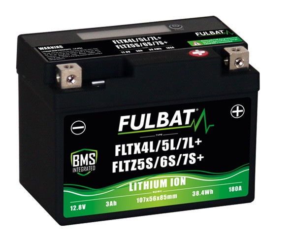Lithium battery FULBAT FLTX4L/5L/7L+ FLTZ5S/6S/7S+