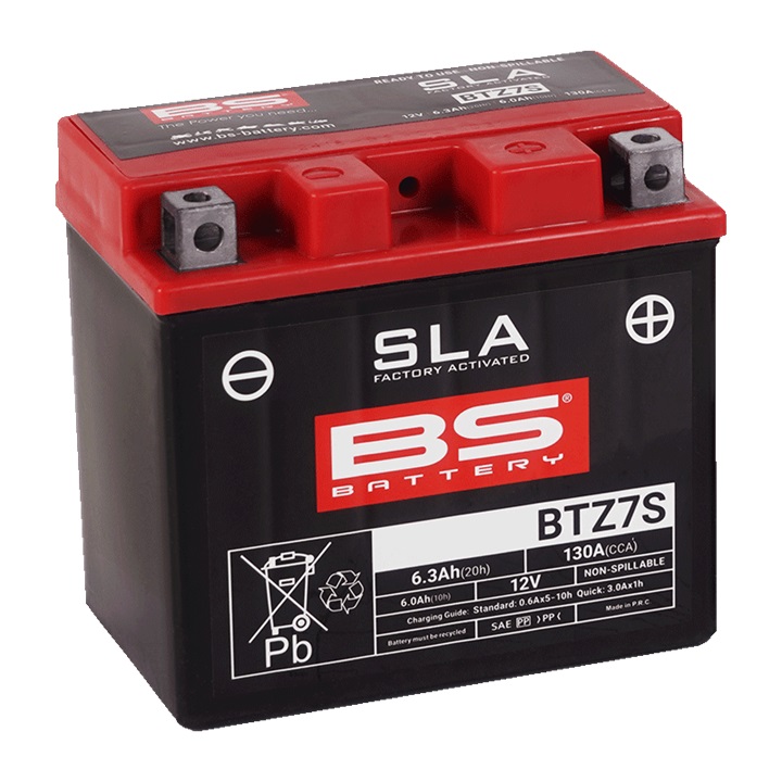 Tvorničko aktiviran akumulator BS-BATTERY BTZ7S (YTZ7S) SLA