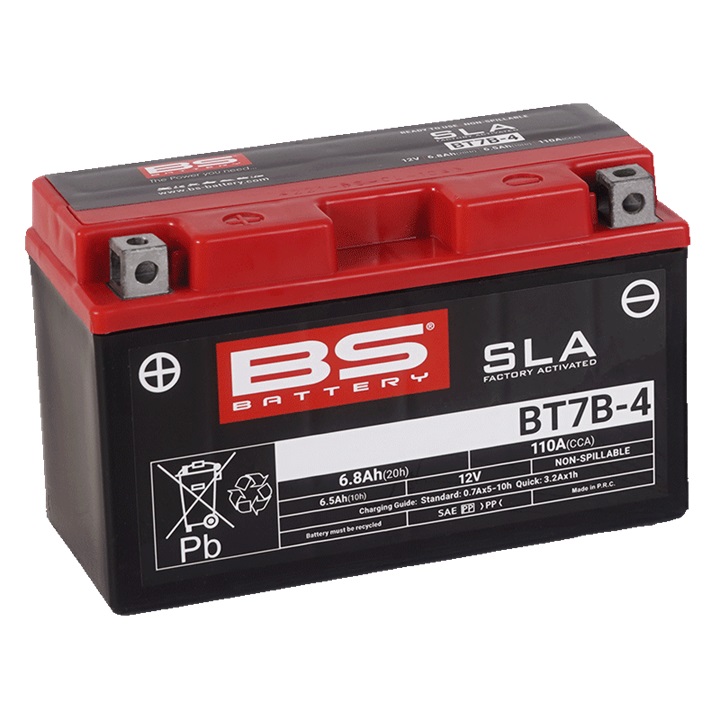 Tvorničko aktiviran akumulator BS-BATTERY BT7B-4 (YT7B-4)