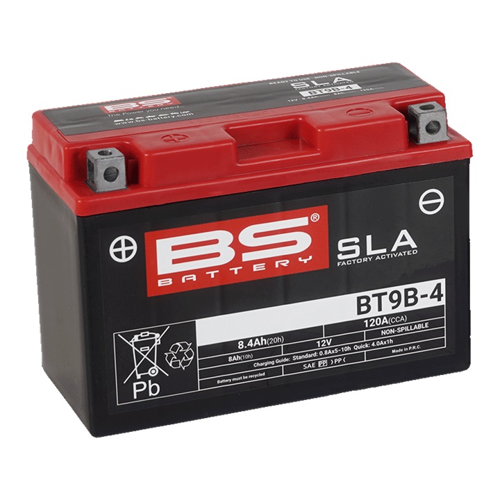 Tvorničko aktiviran akumulator BS-BATTERY BT9B-4 (YT9B-4)