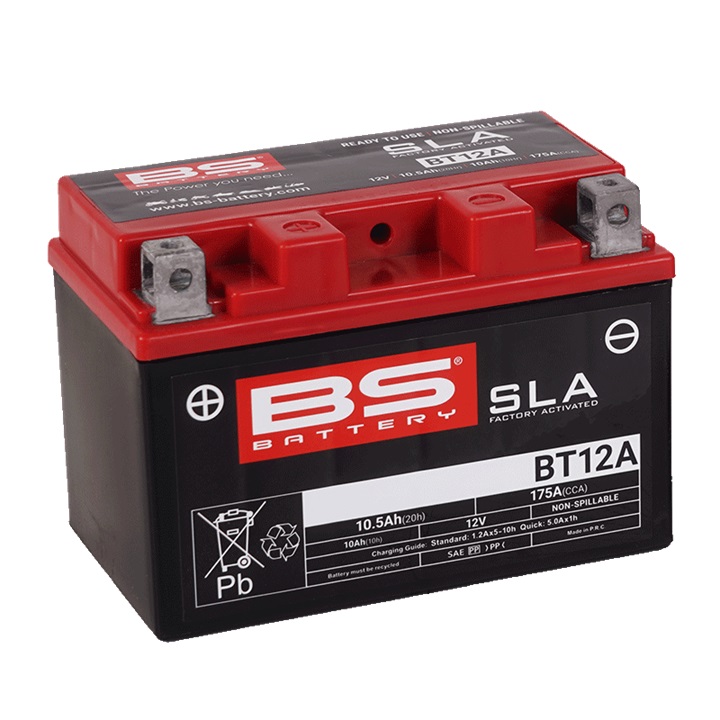 Tvorničko aktiviran akumulator BS-BATTERY BT12A (FA) (YT12A (FA)) SLA
