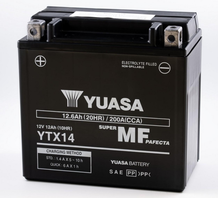Akumulatori bez održavanja YUASA YTX14-BS