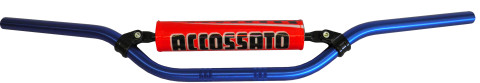 Handlebar ACCOSSATO aluminium, 22 mm plavi