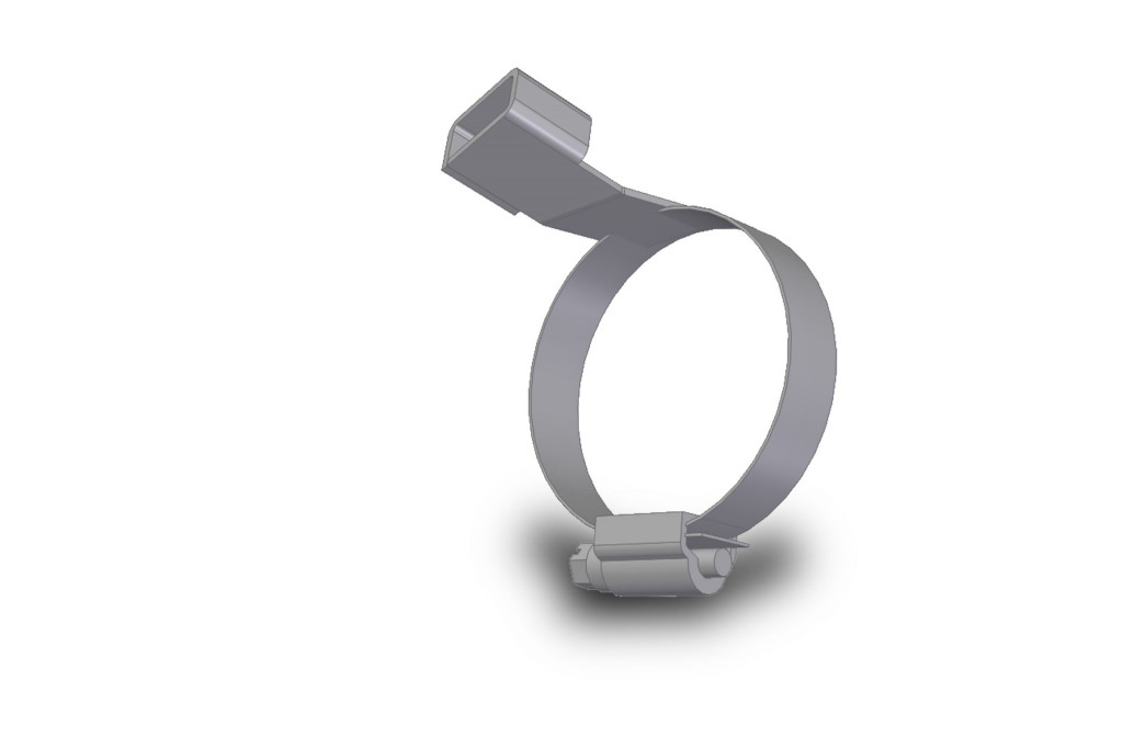Optional clamp for original heatshield fitting MIVV 50.73.1109.0 Stainless Steel