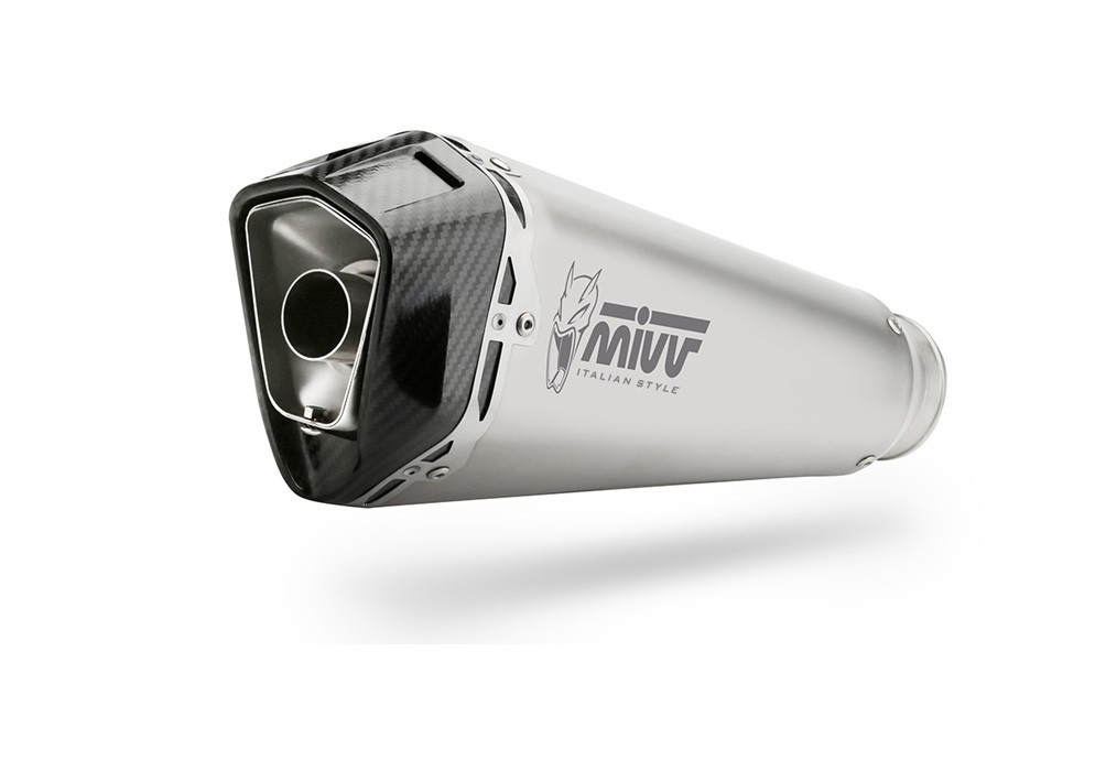 Cijeli ispušni sustav 1x1 MIVV DELTA RACE A.022.KDRX Stainless steel