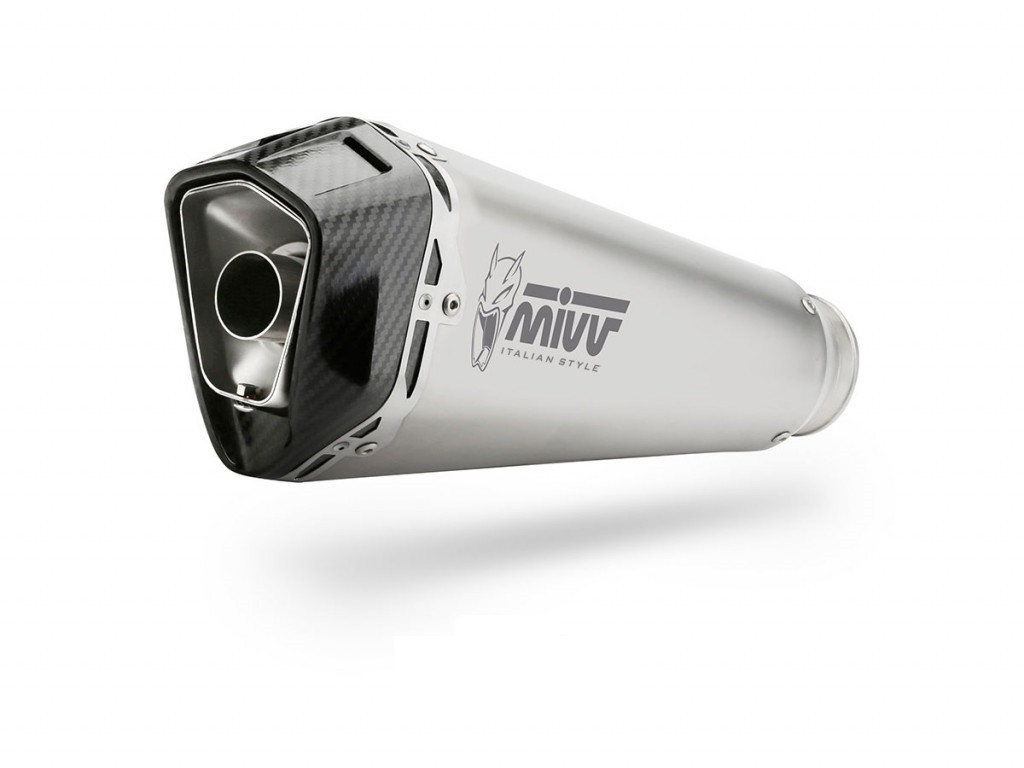Cijeli ispušni sustav 1x1 MIVV DELTA RACE B.035.LDRX Stainless Steel for BMW G 310 GS 2017-2024