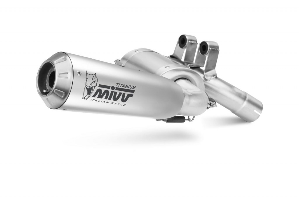 Silencer MIVV X-M1 B.037.LC4T Titanium for BMW F 900 XR 2020-2026