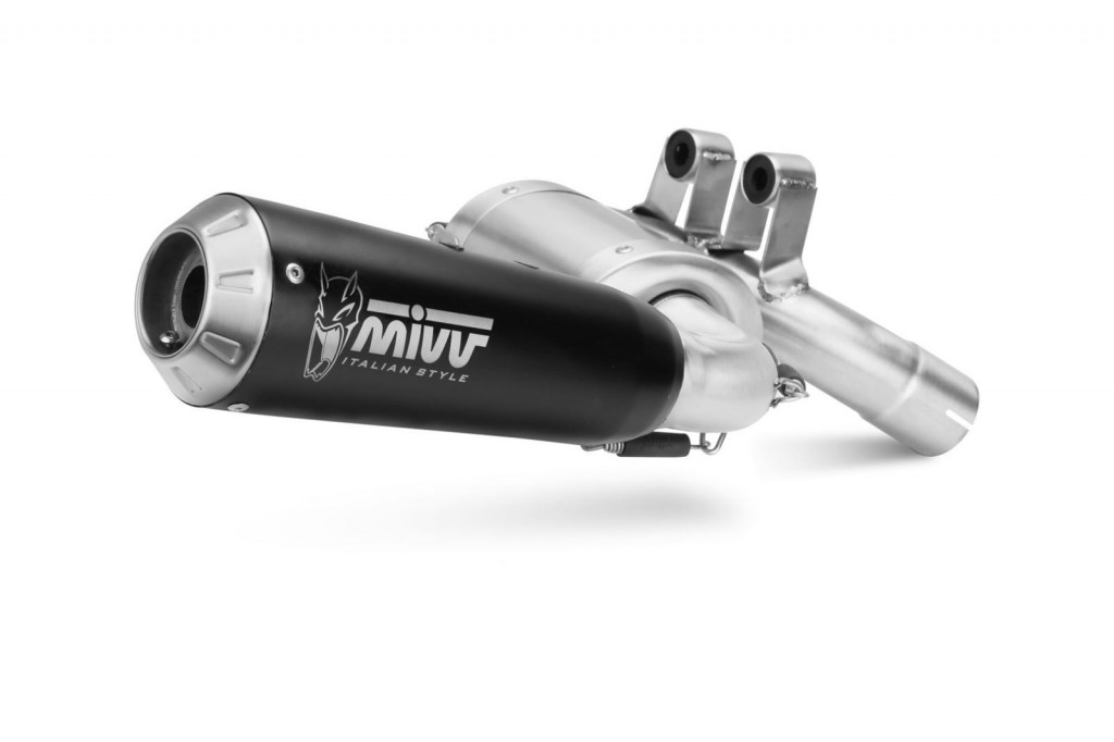 Silencer MIVV X-M1 B.038.LC4B Black Stainless Steel for BMW F 900 R 2020-2026