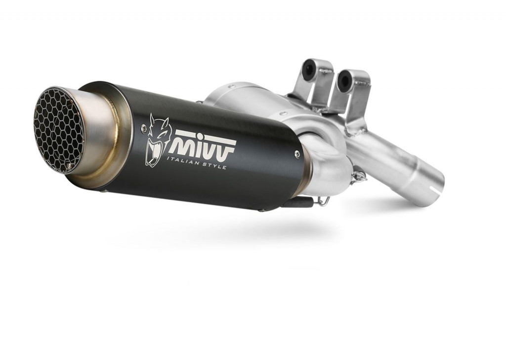 Silencer MIVV GPpro B.038.LXBP Black Stainless Steel for BMW F 900 R 2020-2026