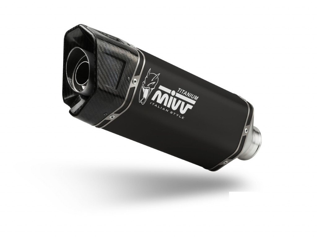 Silencer MIVV SR-1 B.042.LR1TB Black titanium for BMW R 1300 GS 2024-2026