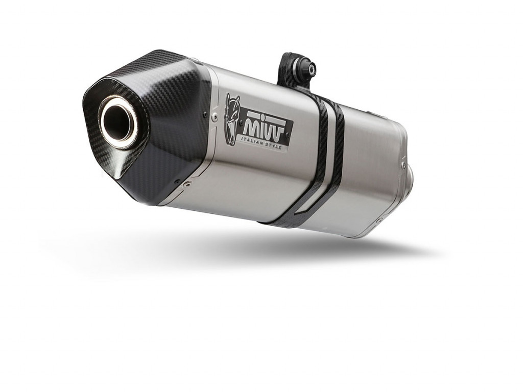 Silencer MIVV SPEED EDGE B.043.LRX Stainless Steel for BMW F 900 GS 2024-2026