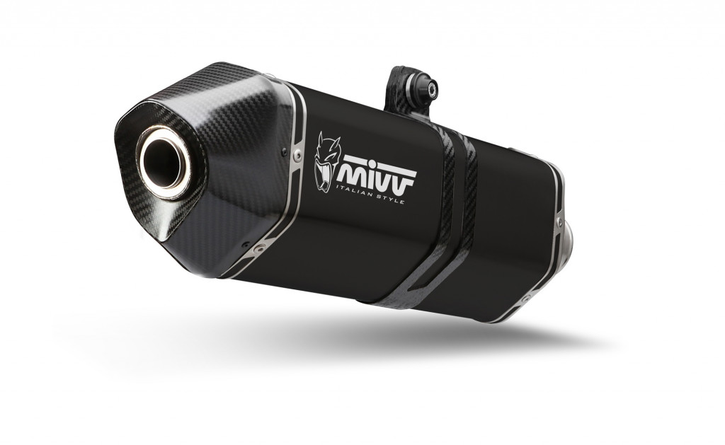 Silencer MIVV SPEED EDGE CF.009.LRB Crni for CFMOTO 800 MT-X 2025-2026