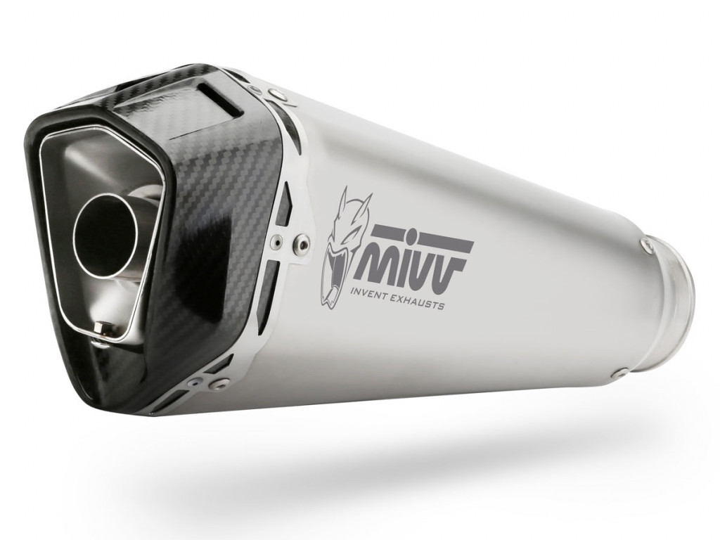 Silencer MIVV DELTA RACE D.043.LDRX Stainless Steel for DUCATI Hypermotard 939 2016-2018