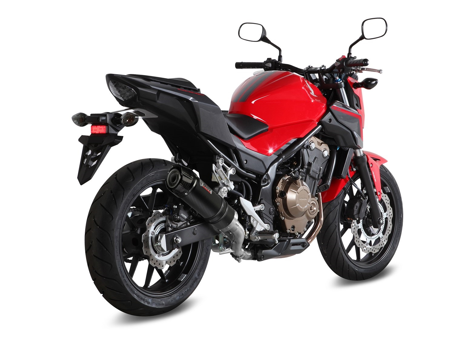 Silencer MIVV GP H.062.L2SC Carbon with carbon cap for HONDA CB 500 F 2016-2018