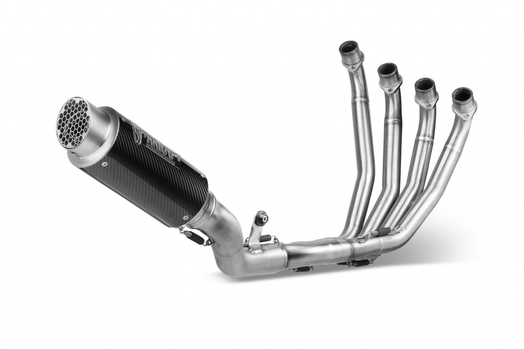 Cijeli ispušni sustav 4x2x1 MIVV GPpro H.072.L2P Carbon for HONDA CB 650 R 2019-2023, HONDA CBR 650 R 2019-2023