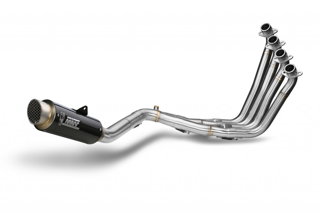 Cijeli ispušni sustav 1x1 MIVV GPpro H.074.L2P Carbon for HONDA CB 125 R 2018-2020