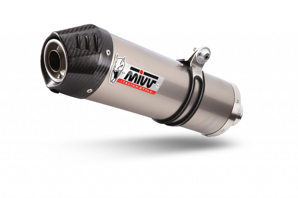 Silencer MIVV OVAL H.079.LNC Titanium / Carbon cap for HONDA CRF 1100 L Africa Twin 2020-2022